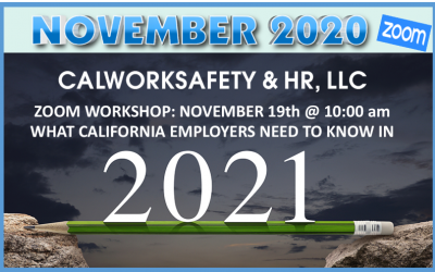 What California Employers Need To Know In 2021
