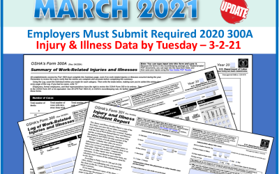 Employers Must Submit Injury & Illness Data by March 2nd