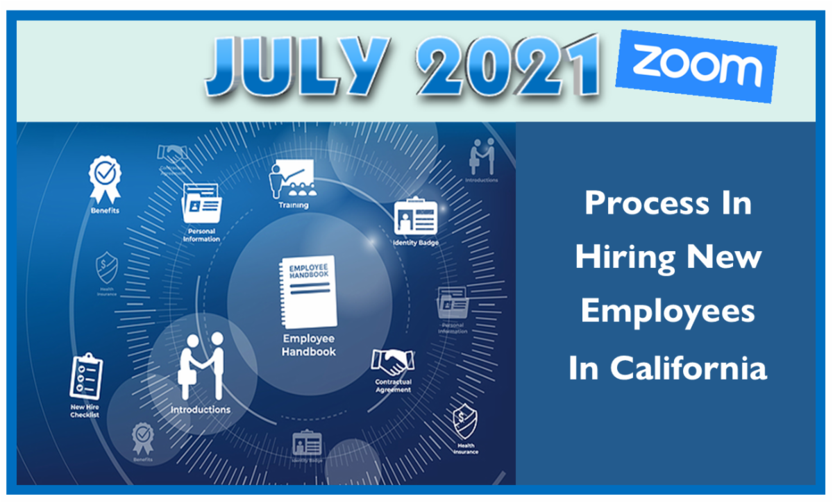 Process For Handling New Employees In CA - CalWorkSafety & HR