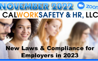 Updated 2023 Laws for California Employers